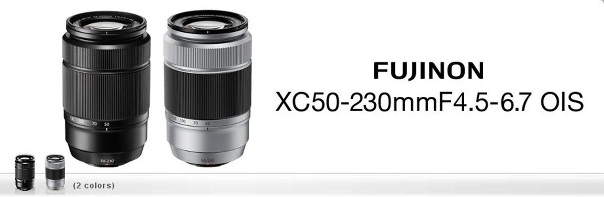 Fujifilm XC - Objetivo para cámara (F4.5-6.7 OIS II, 50-230 mm) Color Negro