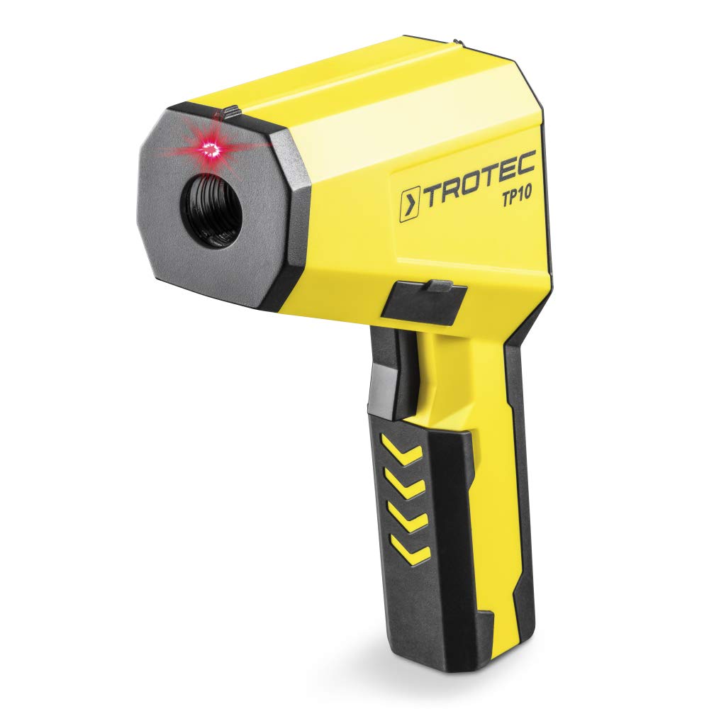 TROTEC Termometro Pirometro Infrarrojo TP10 Multipunkt Laser