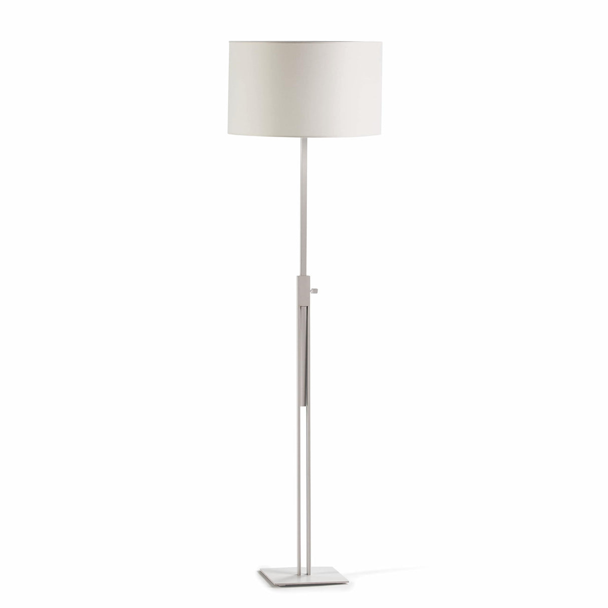 LAMPARA DE PIE 25X25X100/200 METAL BLANCO SIN PANTALLA