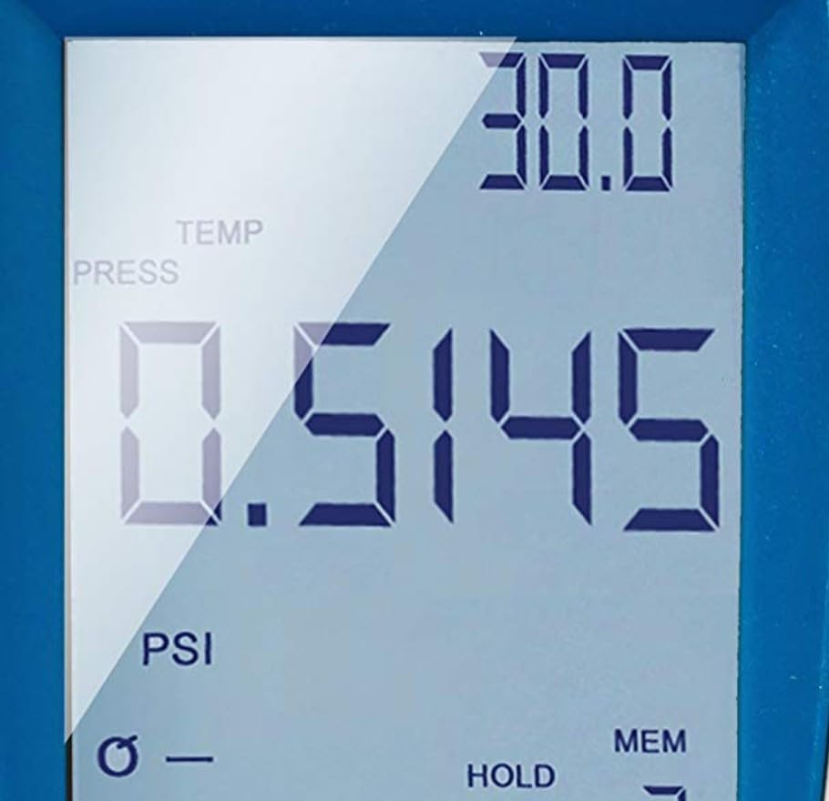 PeakTech, Manómetro de presión diferencial y medidor de velocidad del aire 2 en 1 con tubo de Pitot, manómetro de presión diferencial con USB, masa de aire y temperatura del aire