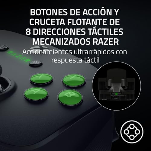 Razer Wolverine V3 Pro - Mando inalámbrico Esports para Xbox y PC (inalámbrico HyperSpeed, botones de acción táctiles Mecha, vibraciones hápticas) Negro