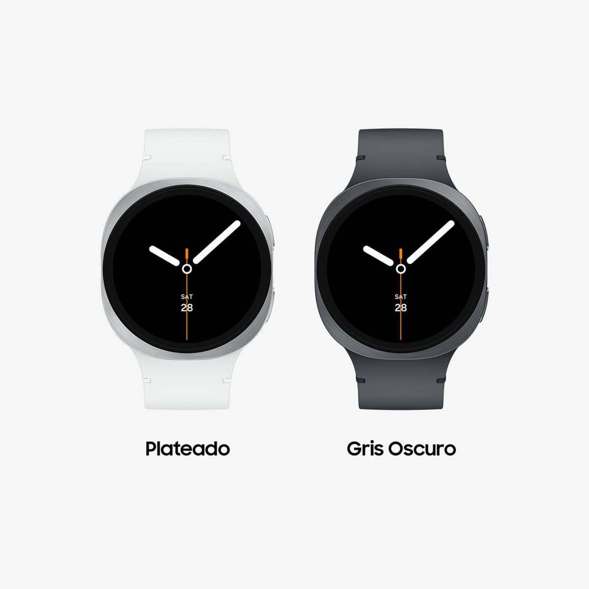 Samsung Galaxy Watch8, 44mm, Bluetooth, Galaxy AI, Smartwatch, Procesador 3 NM, Asistente de Salud y Sueño, Seguimiento Deportivo, Garantía 3 Años + 1 año Extra, Plata (Versión Española)