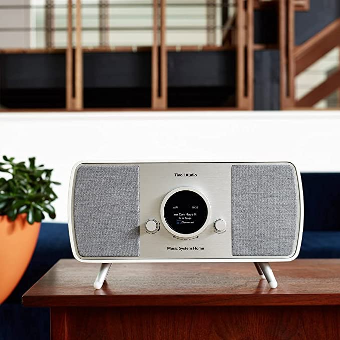 Tivoli Audio Music System Home Gen 2 Dab+ / FM/WiFi/Bluetooth Sistema Todo en uno (Blanco/Gris)