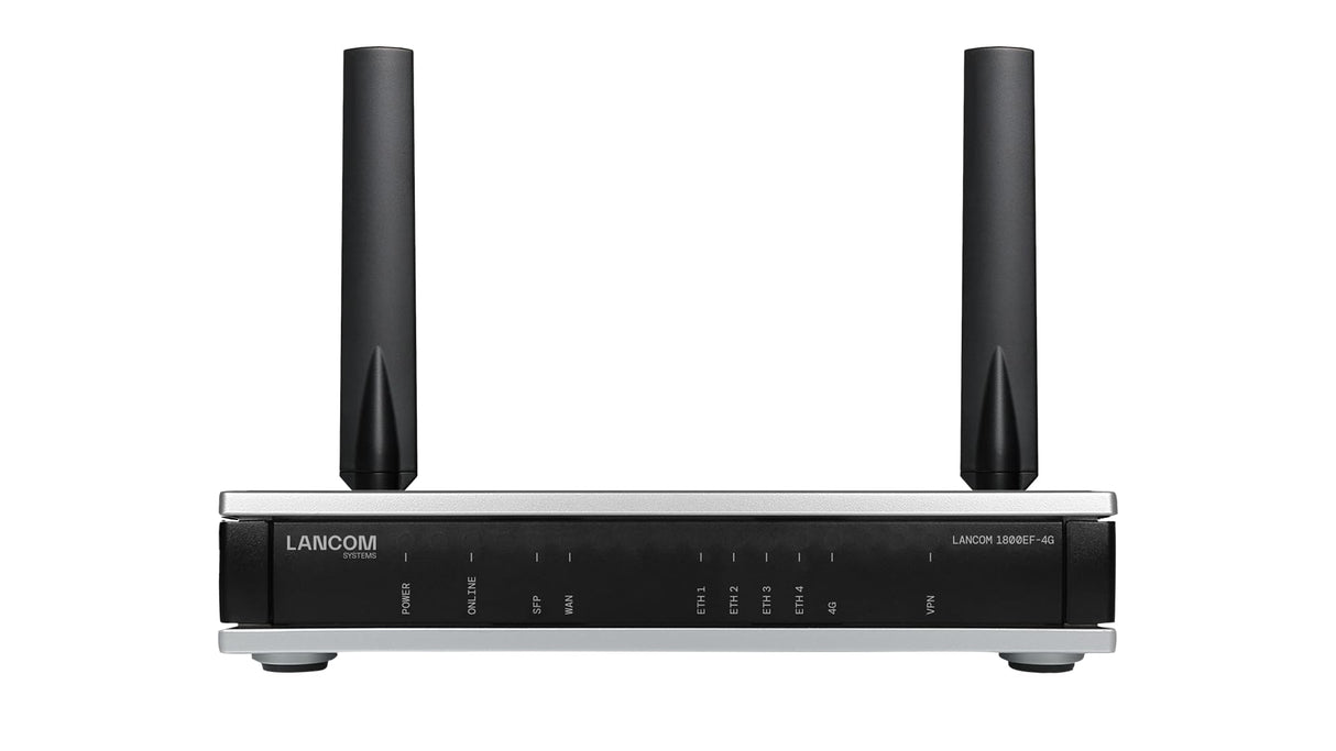 LANCOM Red 1800EF-4G de Alta disponibilidad con 4G, Fibra óptica y Ethernet
