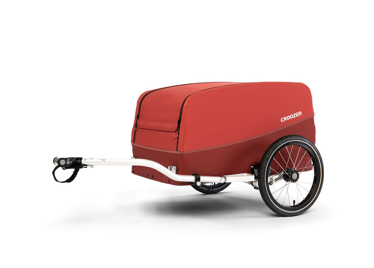 Croozer Cargo TUURE Lava Red Remolque De Bicicleta, Adultos Unisex, Rojo, Talla única
