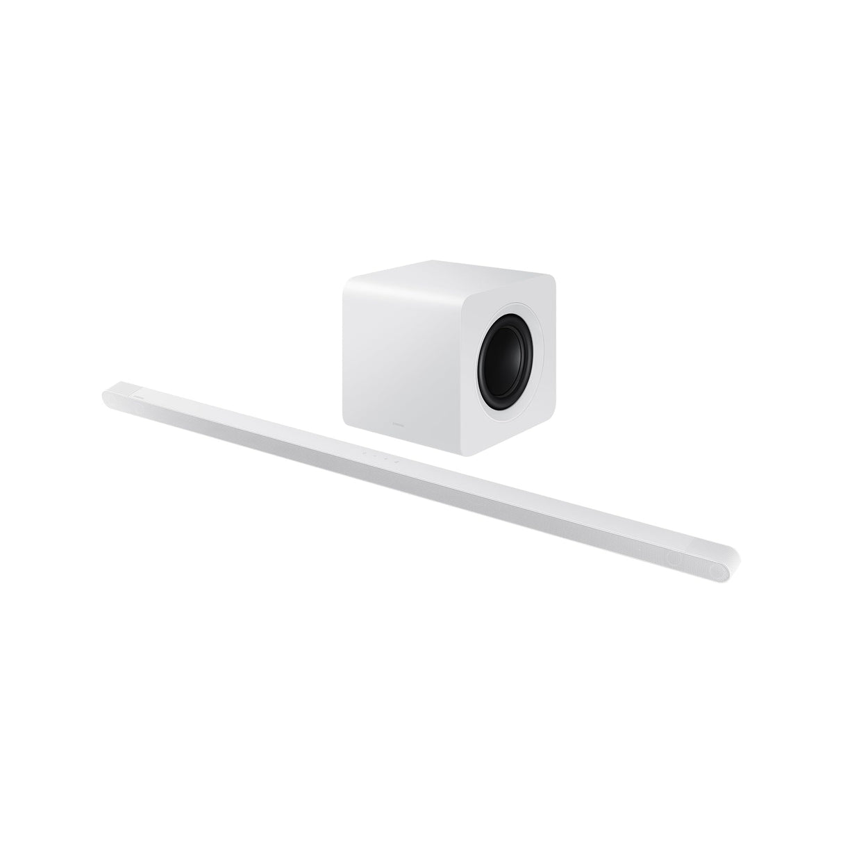 SAMSUNG Barra de Sonido HW-S801D/ZF - Ultra Slim Design; Wireless Dolby Atmos®; 9 Altavoces, 3 Canales, 1 subwoofer y 2 Canales Superiores con Q-Symphony