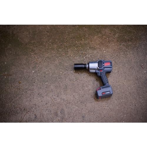 Ingersoll-Rand W8191-K2-EU Llave de Impacto Inalámbrica de 1" y 20V, Kit con 2 Baterías, 2710 Nm, Anillo de Fricción y Orificio Pasante, Tipo Pistola