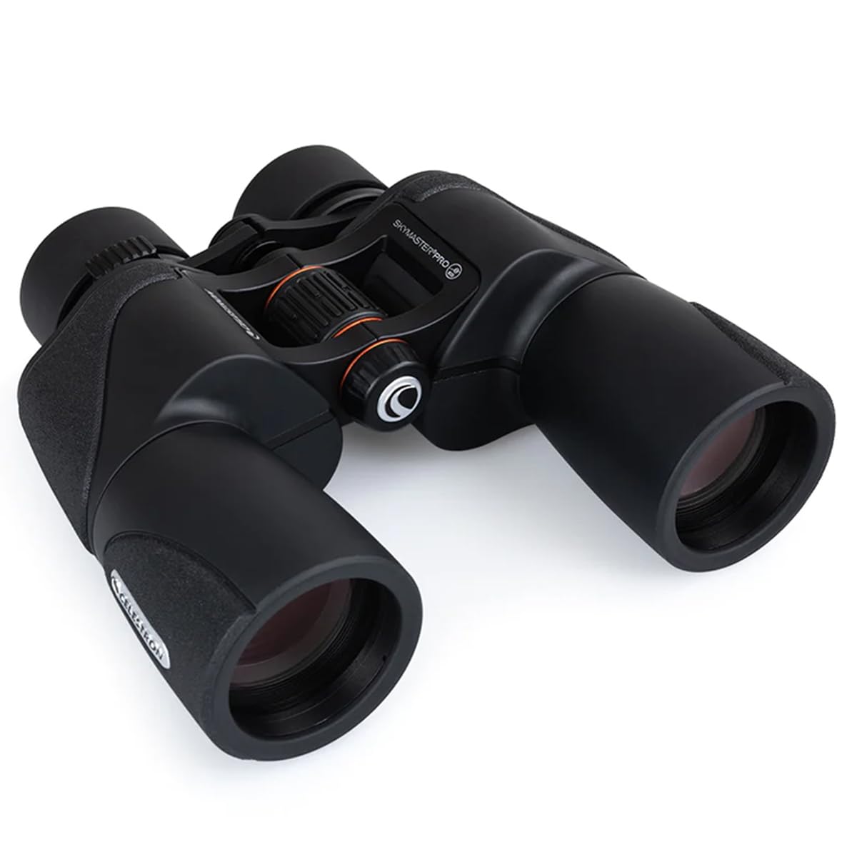 Celestron 72033 SkyMaster Pro ED 7x50: prismáticos astronómicos con Vidrio ED y Gran Apertura para Grandes distancias, Revestimiento XLT Completo, Adaptador para trípode y Estuche de Transporte