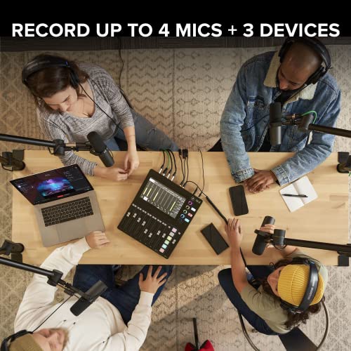 MACKIE DLZ Creator mezclador digital adaptable para podcasting, streaming y YouTube con modos de usuario, tecnología Mix Agent, Auto Mix y previos de micro Onyx80