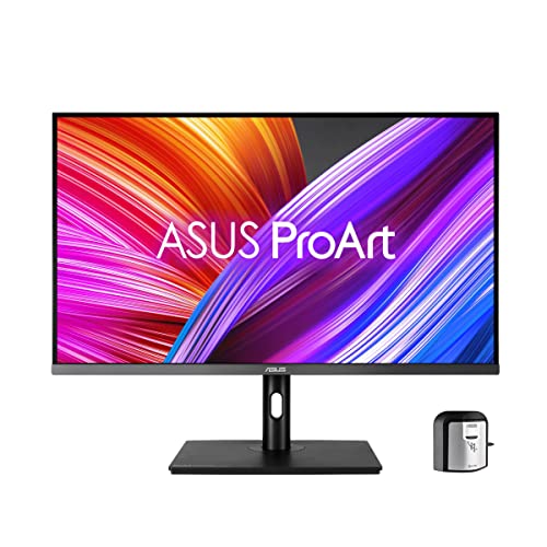 Asus ProArt PA32UCR-K - Monitor Profesional (32 Pulgadas, IPS, 4K UHD (3840 x 2160), 1000 nits, HDR-10, HLG, ΔE < 1, 98% DCI-P3, 99,5% Adobe RGB, 100% sRGB/Rec. 709, Incluye X-rite i1 Display Pro)