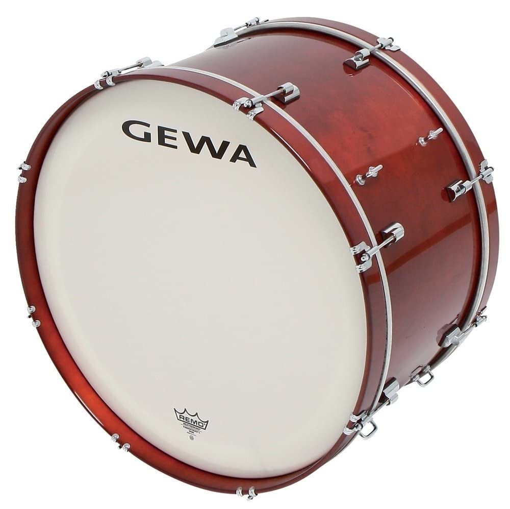 Gewa 892827 Tambores de Marcha Bombos 26 X 14", Rojo