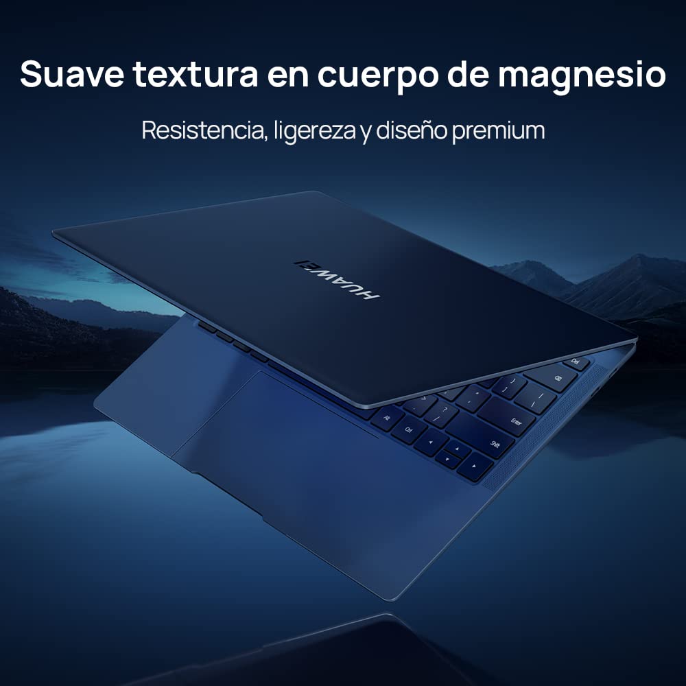 HUAWEI MateBook X Pro 2022 - Ordenador portátil, Pantalla táctil de 14.2" 3.1K (Intel Core i7-1260P, 16GB RAM, 1T SSD, Intel Iris Xe Graphics LPDDR5) Azul Tinta - Teclado QWERTY Español