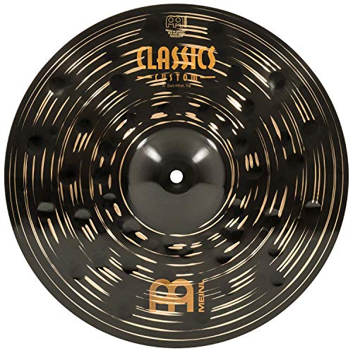 Meinl Cymbals Classics Custom Dark Cymbal Set - Juego de Platillos de Batería con Plato Hihat de 14 pulgadas, 16 Crash y 20 Ride - Bronce B12, Acabado Oscuro (CC141620)