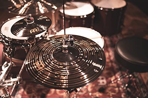 Meinl Cymbals Classics Custom Dark Cymbal Set - Juego de Platillos de Batería con Plato Hihat de 14 pulgadas, 16 Crash y 20 Ride - Bronce B12, Acabado Oscuro (CC141620)
