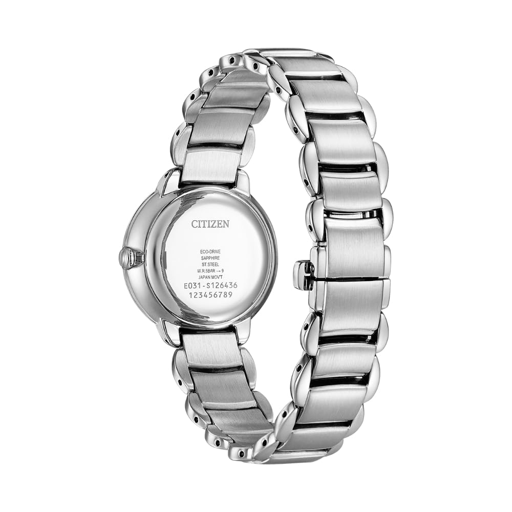 Citizen Reloj Analógico para Mujeres de Cuarzo con Correa en Acero Inoxidable EM0920-86L