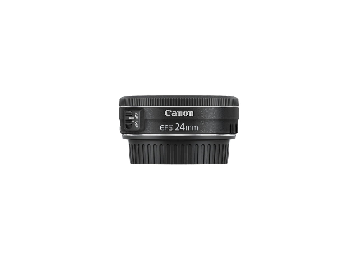 CANON Objectif EF-S 24mm f/2.8 STM Pancake, Negro