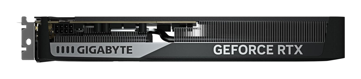 GIGABYTE GeForce RTX 5060 Eagle MAX OC 8G Tarjeta Gráfica – 8 GB GDDR7, 128 bits, PCI-E 5.0, frecuencia de núcleo 2550 MHz, 3 x DisplayPort, 1 x HDMI, NVIDIA DLSS 4, GV-N5060EAGLEMAX OC-8GD 1.0