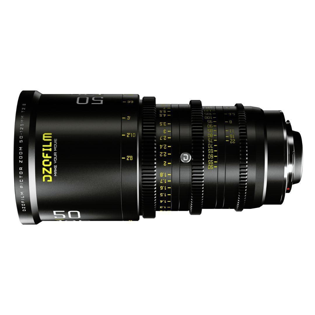 DZOFILM Cine Lens Pictor Zoom 50-125 T2.8 Black for PL/EF Mount (S35)