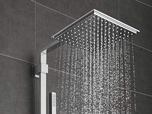 Grohe 26087000 Euphoria Cube XXL 230 - Sistema de ducha con termostato cuadrado 230mm