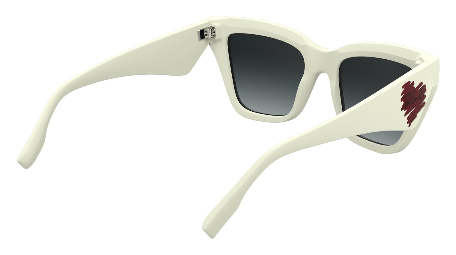 KARL LAGERFELD KL6184S Gafas, White, 53-140-19 Unisex Adulto