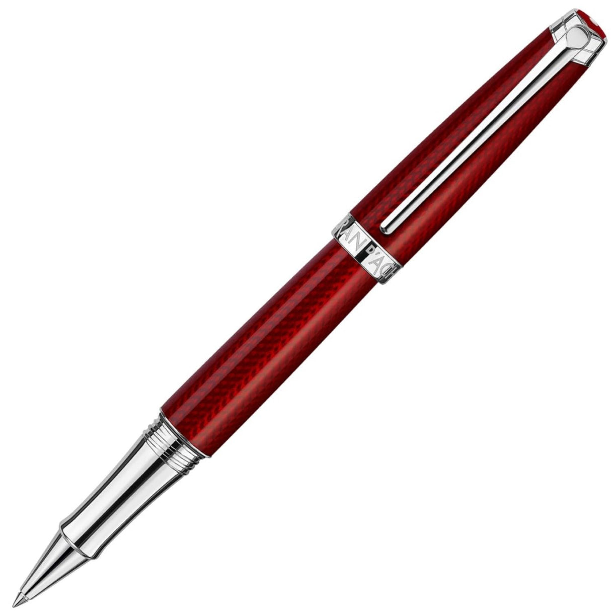Caran d'Ache - Bolígrafo de rodillo Léman Rouge Carmin