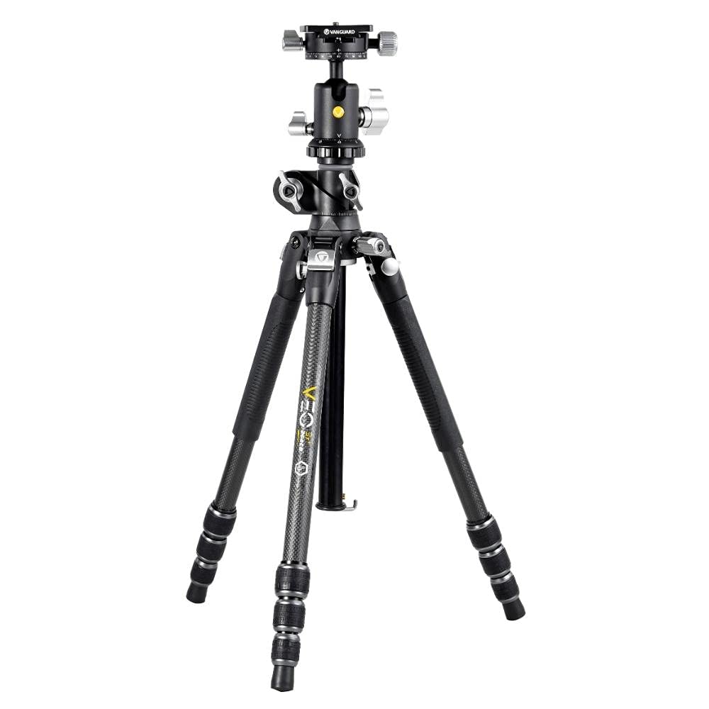 Vanguard Veo 3T+ 264CB - Trípode Carbono descentrable y Plegable rótula Bola