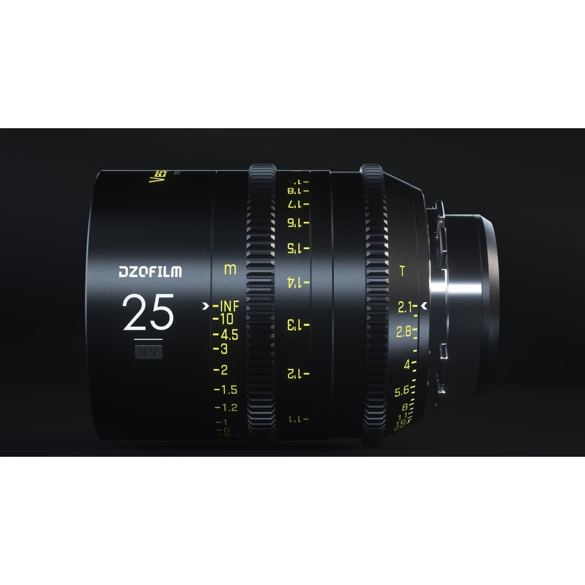 DZOFILM Cine Lens Vespid Prime 25 T2.1 for PL/EF Mount (VV/FF)