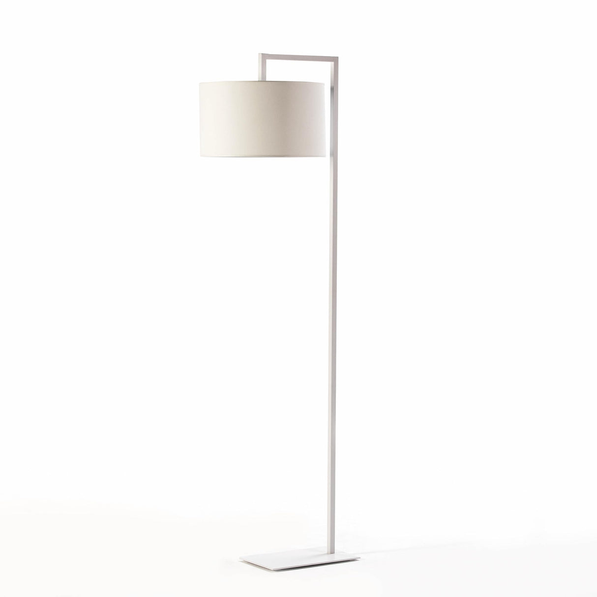LAMPARA DE PIE 20X35X170 METAL BLANCO SIN PANTALLA