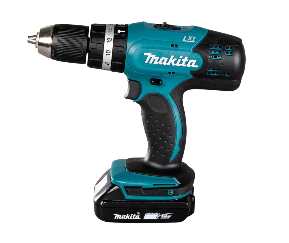 Makita DHP453RFE Taladro Percusión Batería 18V LXT 13mm 42 Nm 2x3.0Ah MAKPAC