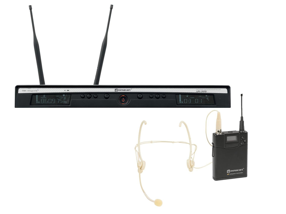 Eurolite Relacart Set UR-260D Bodypack with HM-600S Headset