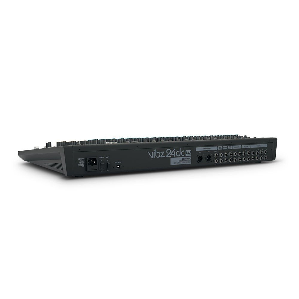 LD Systems VIBZ 24 DC - Mesa de mezclas de 24 canales con sección de efectos digitales y compresor