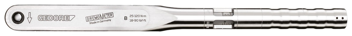 Gedore 7683320 - Llave dinamométrica (20 - 120 Nm, 1,25 cm, 463 mm, DIN/EN ISO 6789)