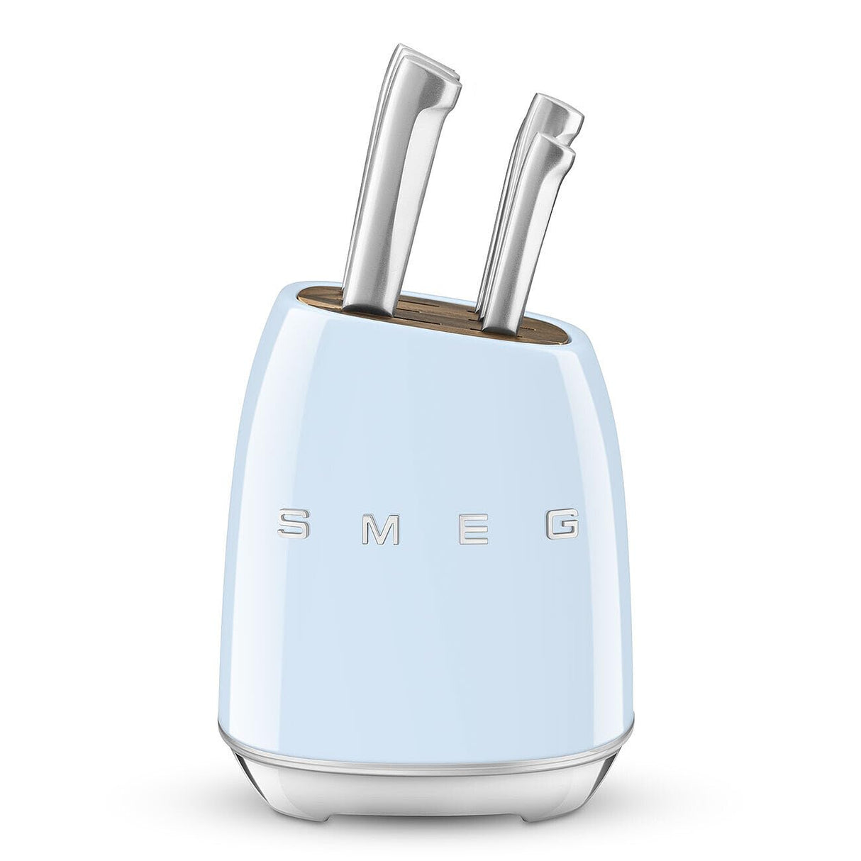 SMEG KBSF02PB, Bloque de cuchillos 50's Style, Pastel blue
