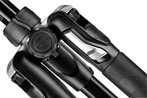 Manfrotto Befree Advanced Kit de Viaje, Cierre de Palanca, Aluminio, Cabezal de Bola y Placa 200PL de Liberación Rápida con Rosca 1/4'', Compacto para Cámaras DSLR, Mirrorless