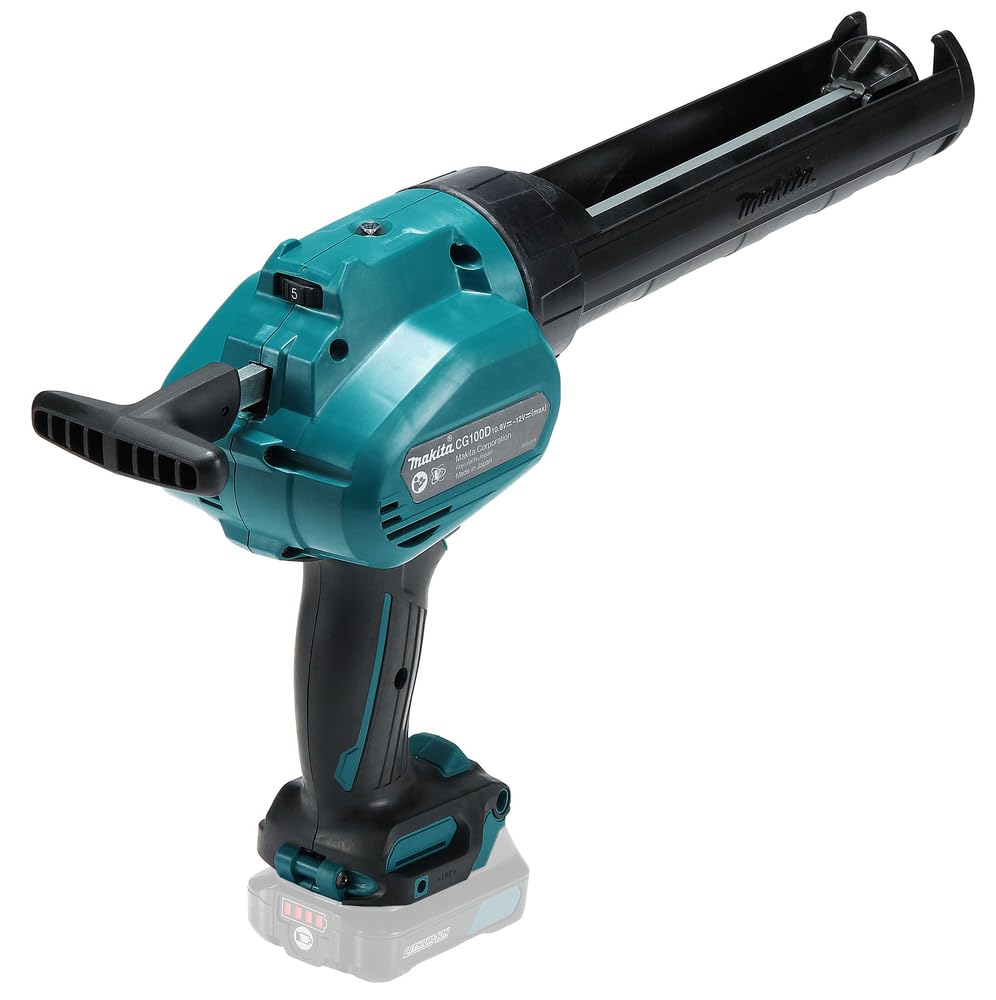 Makita cg100dzxk batería – Pistola de cartuchos (sin batería/cargador en maletín de transporte, 150 W, 10.8 V