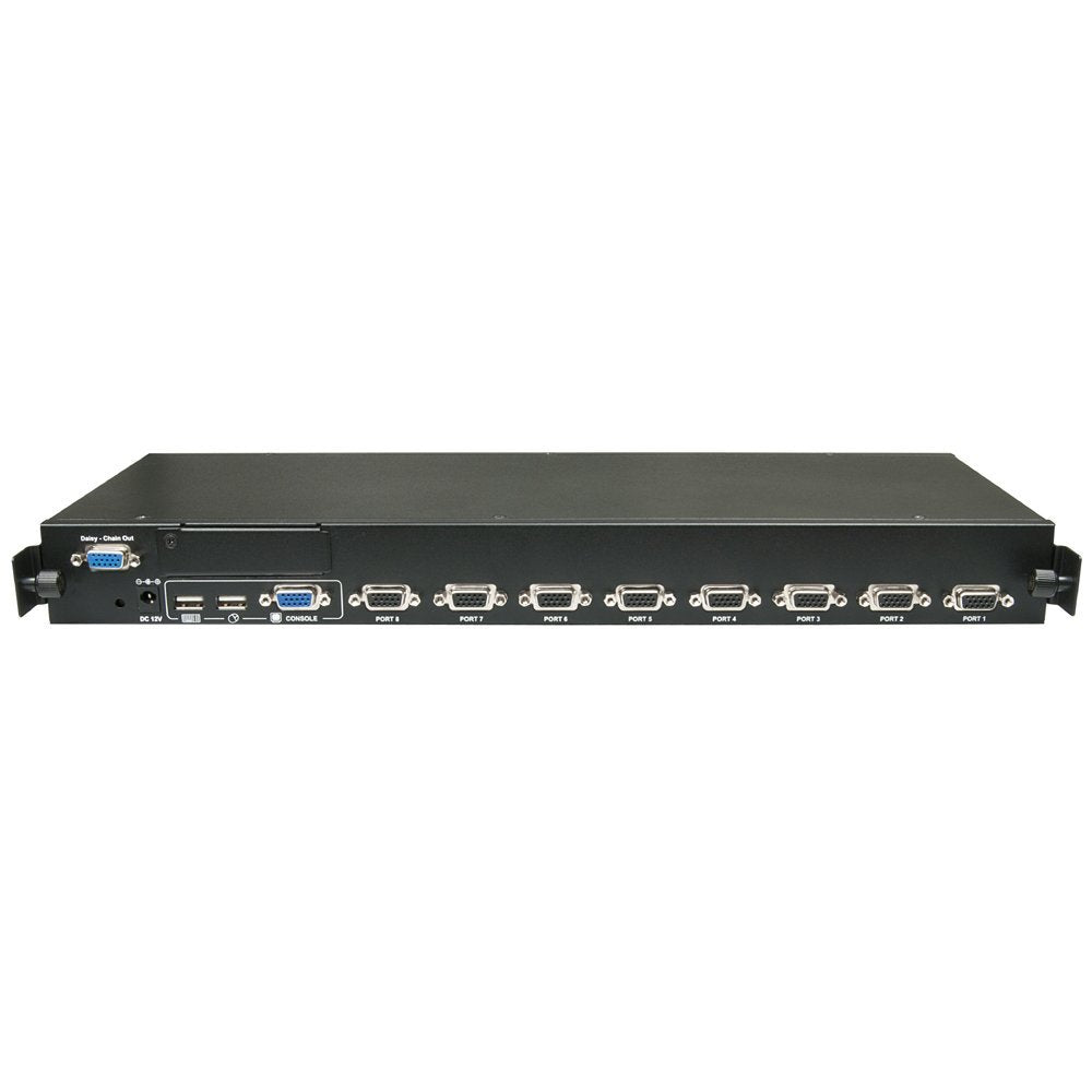 LINDY Conmutador KVM Combo 8C para consola LCD