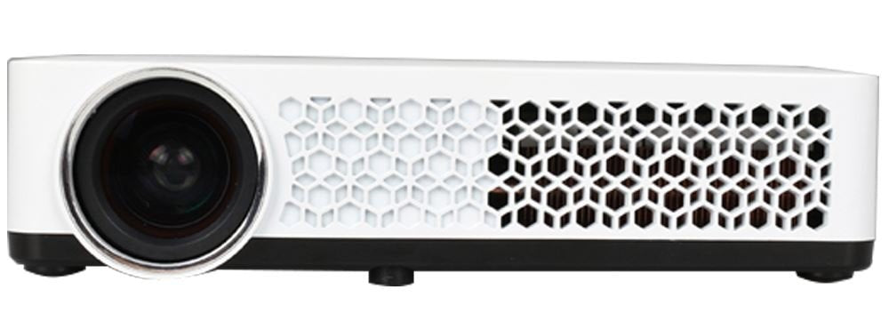 Luxburg® LUX2500 Full HD 3D DLP Projector potatile 2500 lúmenes Resolución nativa 1280 * 800 Soporta hasta 1080p HDMI, USB, Wi-Fi, micro SD, DLNA, Android 4.2 (importado)