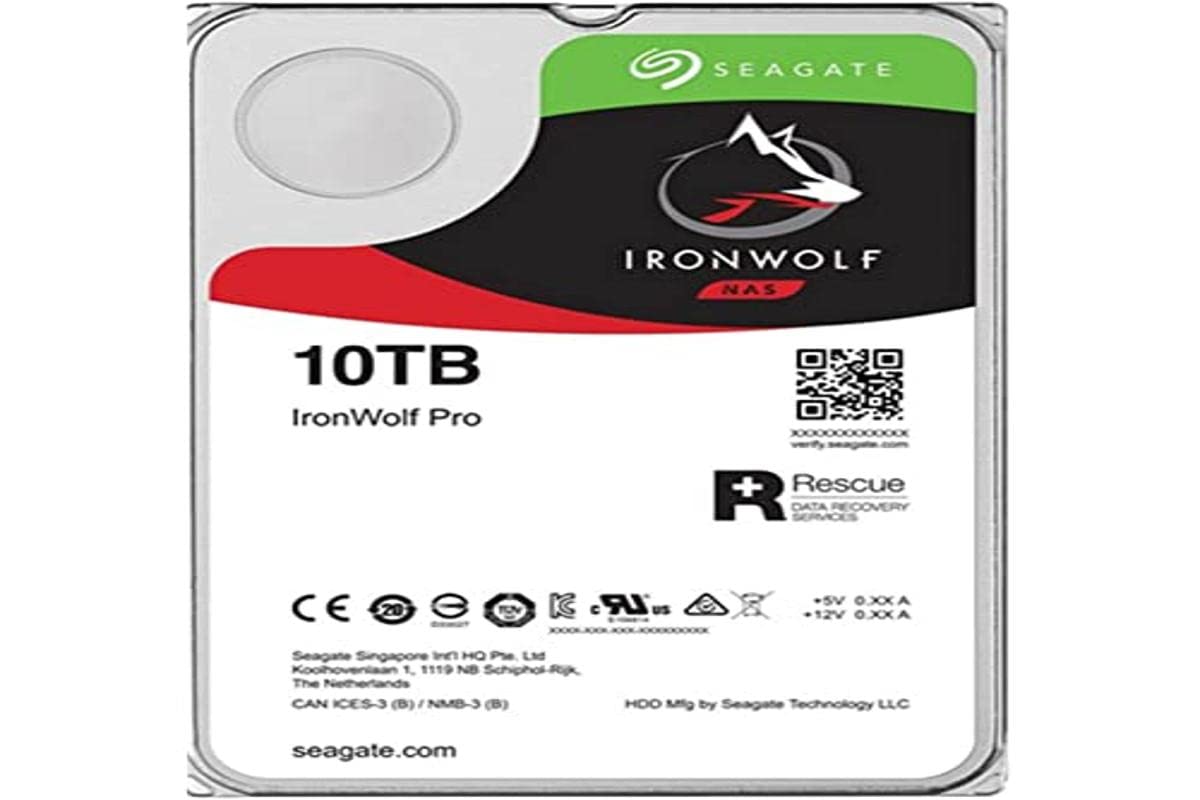 Seagate Technology IronWolf Pro ST10000NE000 Internal Hard Drive 3.5 10000 GB Serial ATA III