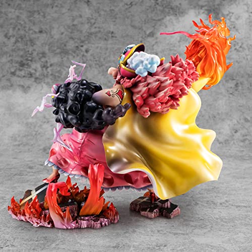 Megahouse One Piece – Figura Big Mom (Charlotte Linlin) – Portrait of Pirates – Edición Exclusiva 30 cm – Coleccionable Bandai 