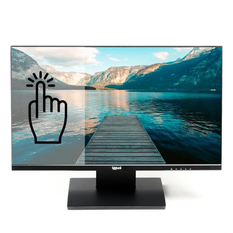 Monitor LED táctil FHD 23.6", Alta resolución, Pantalla táctil, Ideal para presentaciones y Uso Interactivo en oficinas y entornos educativos.