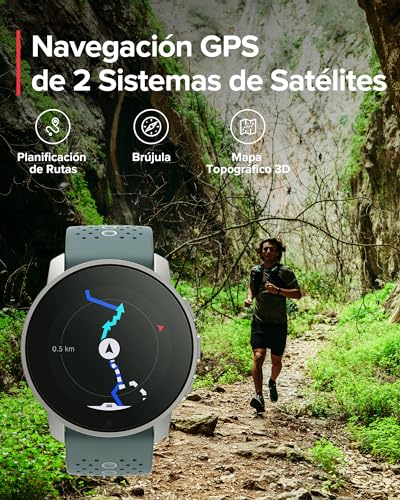 Suunto 9 Peak Reloj deportivo GPS con batería de larga duración y medición de frecuencia cardiaca en la muñeca