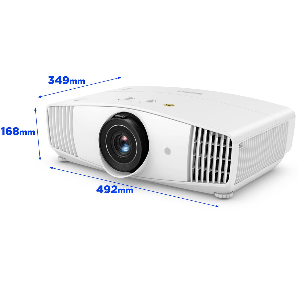 Benq W5700S videoproyector Proyector Focal Estándar 1800 lúmenes ANSI DLP 2160p (3840x2160) 3D Blanco