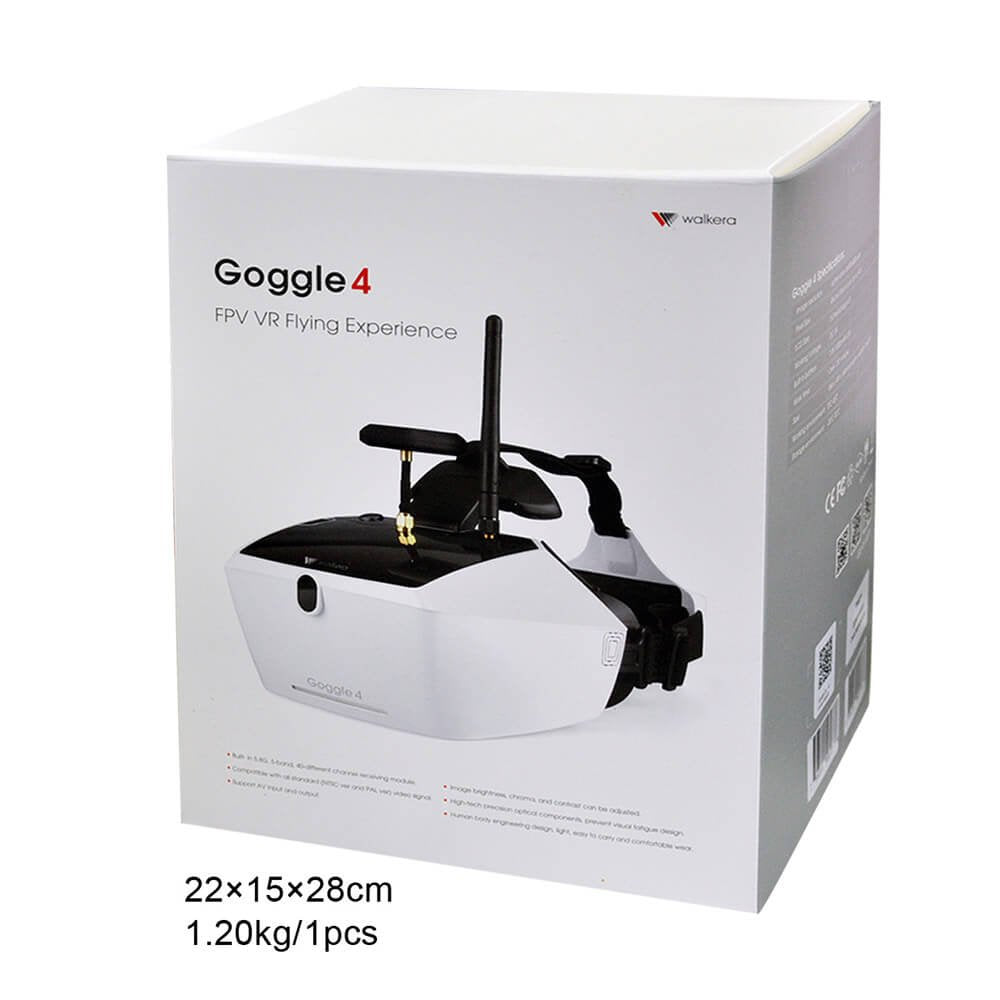Walkera wkgoggle4 – Visión FPV para droni Racing o Racer