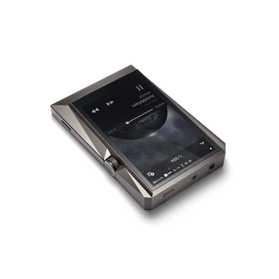 'Astell & Kern AK 380 Titanium audiophiler Hires Reproductor MP3 con Wi-FI y Bluetooth aptX HD Meteoric Titan