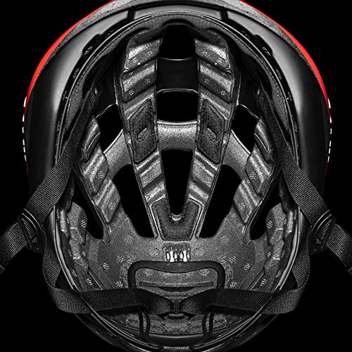 Giro - Aether MIPS - Casco de Carretera, Aether MIPS, Unisex Adulto, Color Mate Rojo Brillante/Oscuro., tamaño Large/59-63 cm