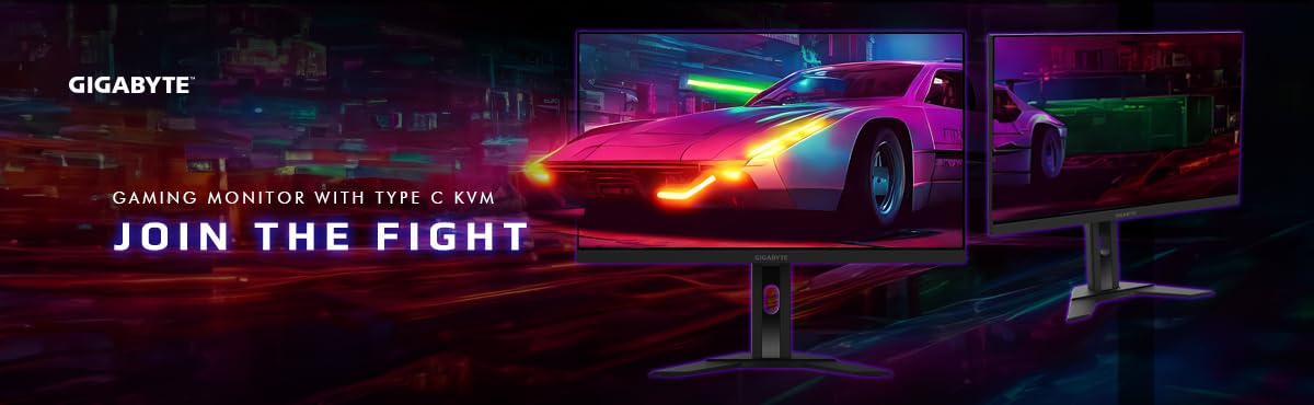 Gigabyte M27UA 27" Monitor de Juegos UHD - 3840 x 2160, 160Hz, 1ms, 400 CD/m², FreeSync Premium, HDR Listo, HDMI 2.1, DisplayPort 1.4