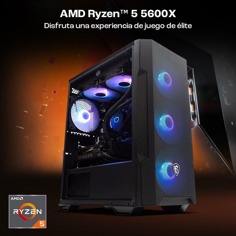 PcCom PC de Sobremesa Ready AMD Ryzen 5 5600X 16 GB RAM 1 TB SSD Marca