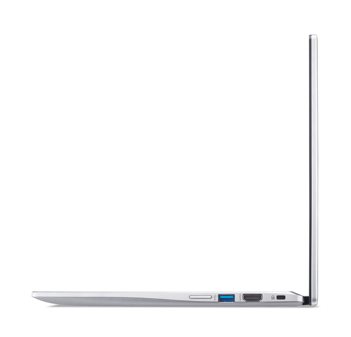 Acer Chromebook 314 CP314-1H - Ordenador Portátil 14" HD (Intel Celeron N4500, 4GB RAM, 64GB SSD, Intel UHD Graphics, ChromeOS) Plata - Teclado QWERTY Español