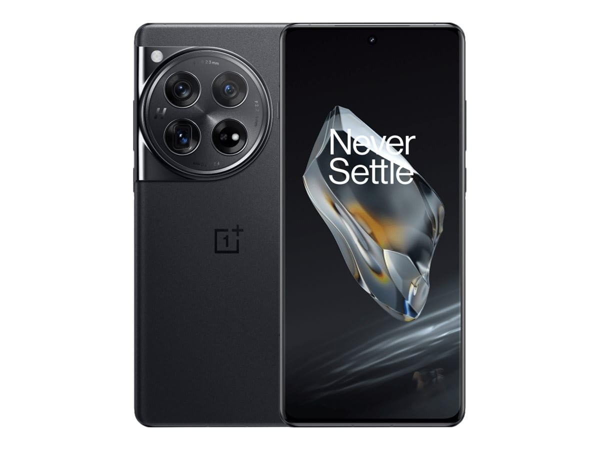OnePlus 12 5G con 12GB RAM y 256GB de memoria con Cámara Hasselblad de 4.ª generación para móvil - 2 años de garantía - Silky Black