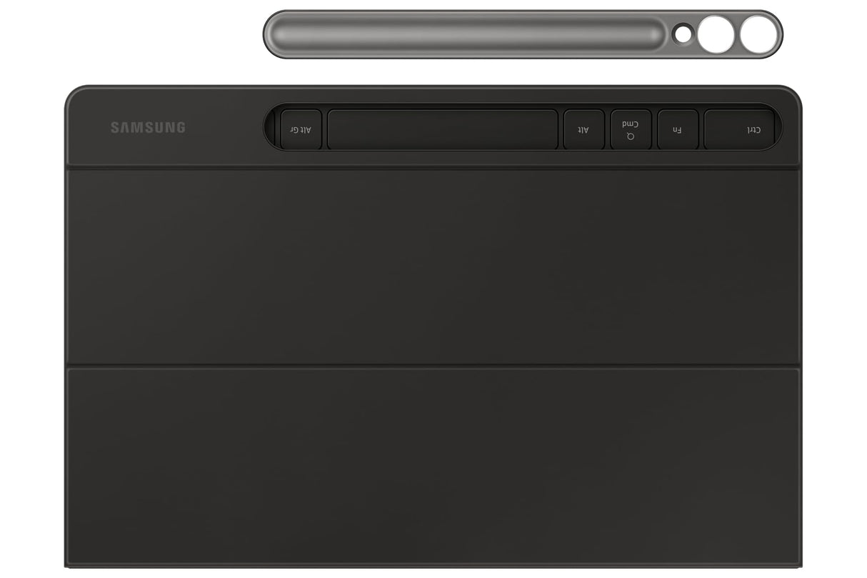 Samsung Funda para Galaxy Tab S10+, Tab S9+, Tab S9 FE+ con Teclado QWERTY y botón AI, Funda de una Sola Pieza, Color Negro